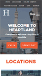 Mobile Screenshot of heartlandchurch.com